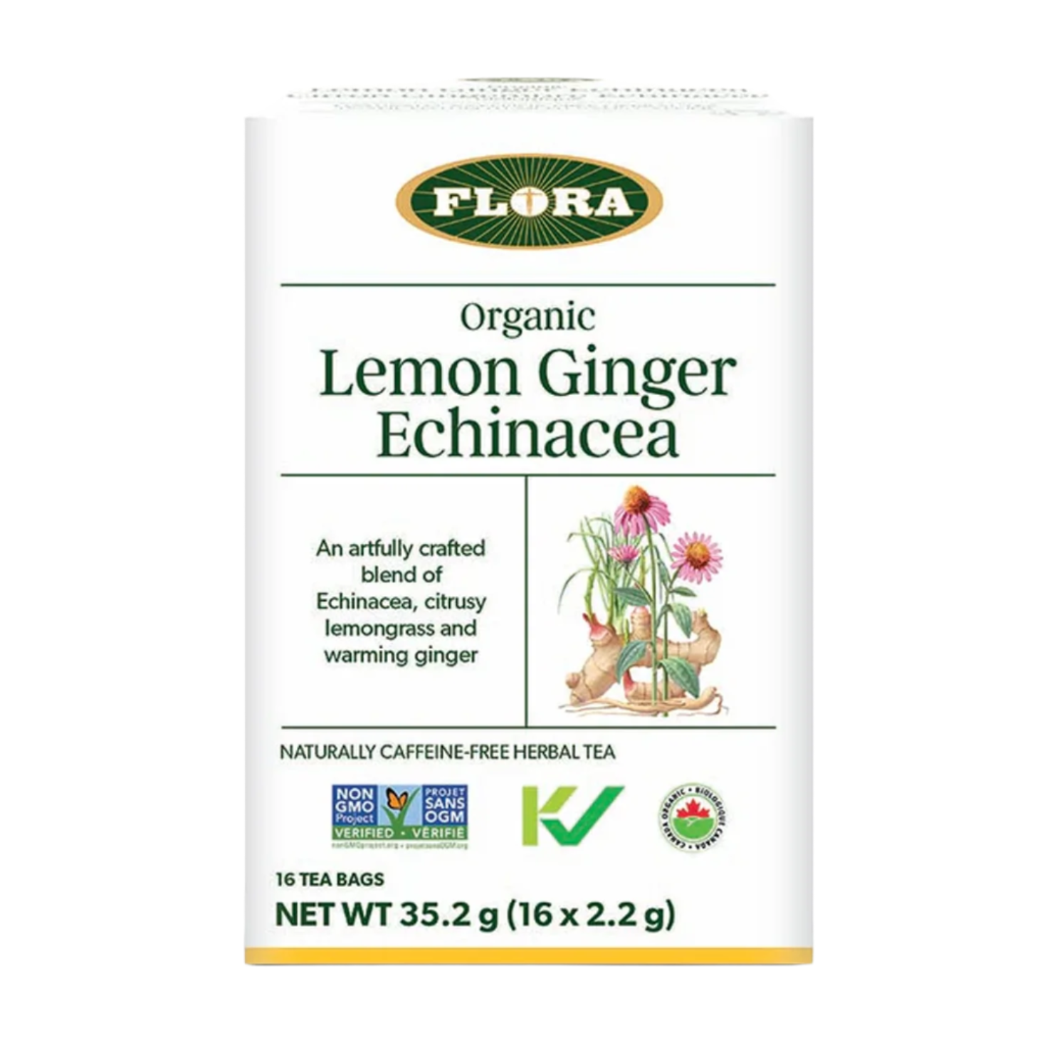 Flora | Lemon Ginger Echinacea Herbal Tea
