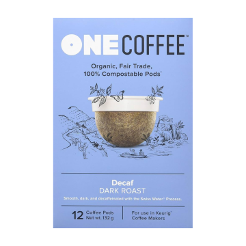 One Coffee | Decaf Pods Dark Roast 12-Pods