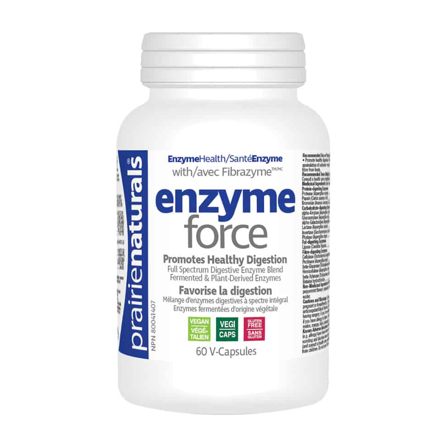 Prairie Naturals | Enzyme-Force Vegetarian Capsules