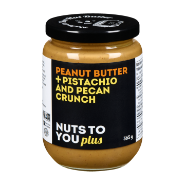 Nuts To You | Peanut Butter+Pistachio & Pecan Crunch 365g