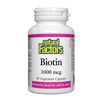 Natural Factors | Biotin 1000mcg Vegetarian Capsules