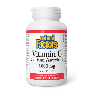 Natural Factors | Vitamin C Calcium Ascorbate 1000mg Powder