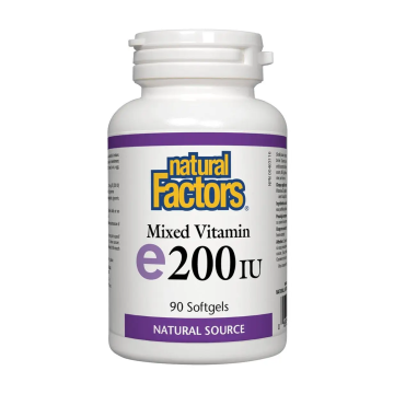 Natural Factors | Mixed Vitamin E 200IU Softgels