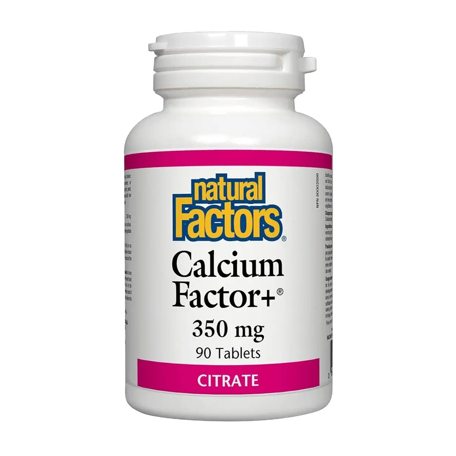 Natural Factors | Calcium Factor 350mg Calcium Citrate Tablets