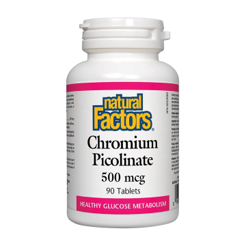 Natural Factors | Chromium Picolinate 500mcg Tablets