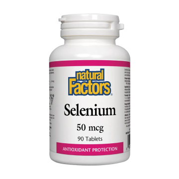 Natural Factors | Selenium 50mcg Tablets