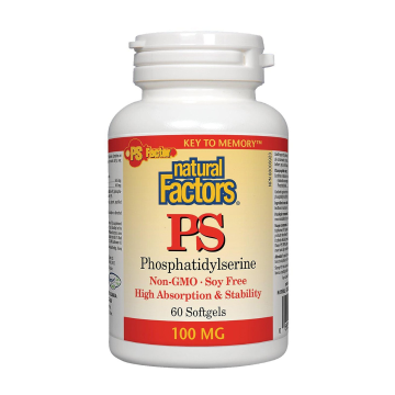 Natural Factors | PS Phosphatidylserine 100mg Softgels