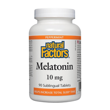 Natural Factors | Melatonin 10mg Sublingual Tablets