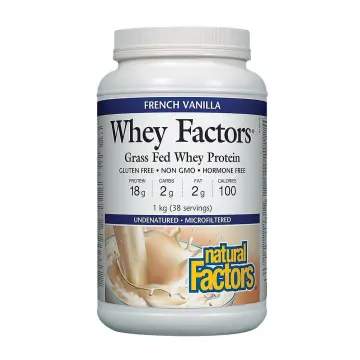 Natural Factors | Whey Factors French Vanilla Flavour Powder