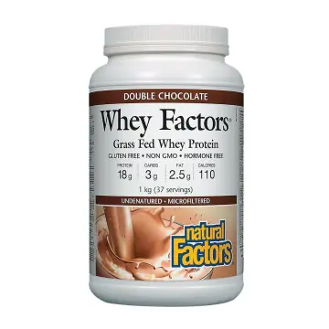 Natural Factors | Whey Factors Double Chocolate Flavour Powder