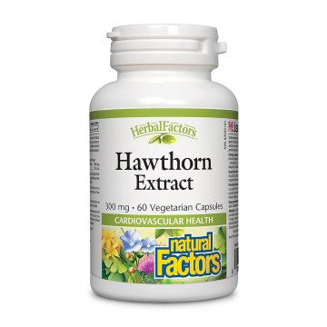 Natural Factors | Hawthorn Extract Vegetarian Capsules 60's