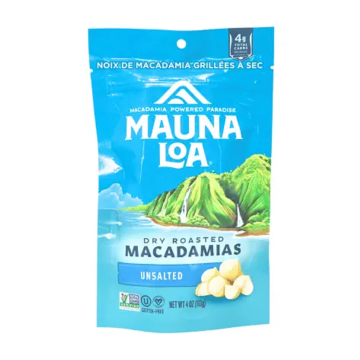 Mauna Loa | Unsalted Dry Roasted Macadamias 113g