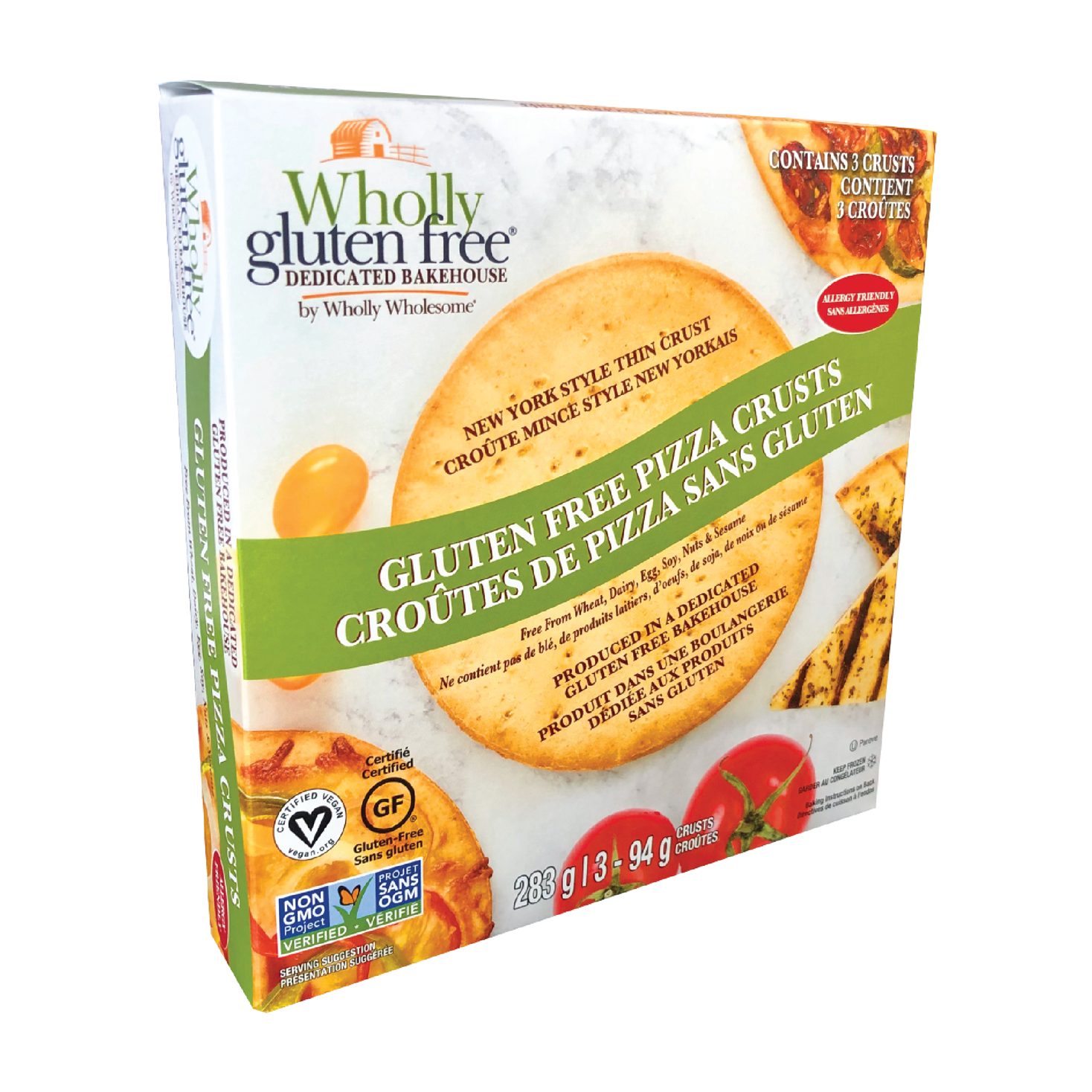 Wholly Gluten Free | Pizza Crusts