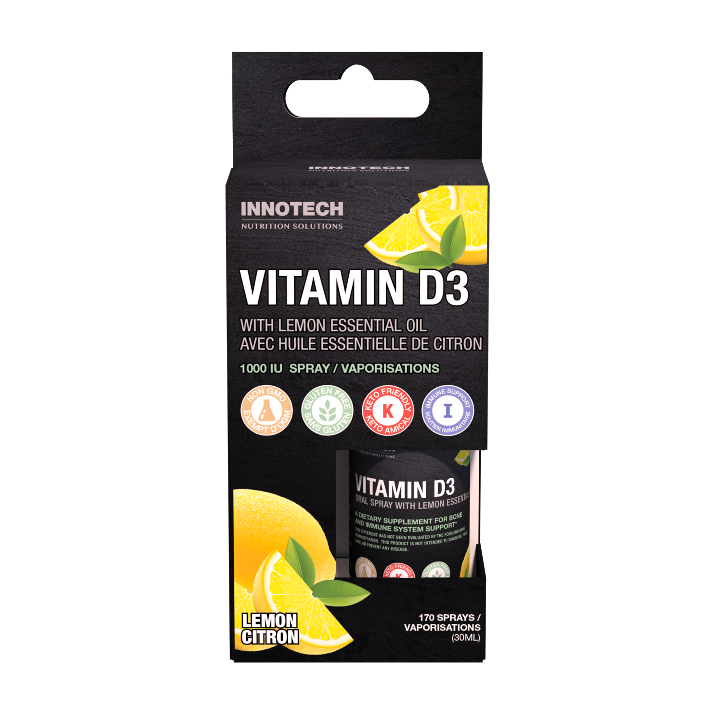Innotech | Vitamin D3 1000IU Spray 30ml