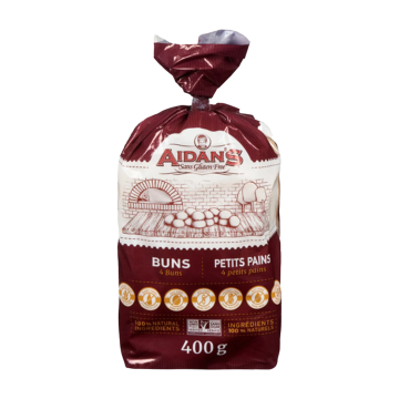 Aiden's | Gluten Free Hot Dog Buns 400g