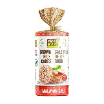 Rice Up | Brown Rice Cakes With Himalayan Salt