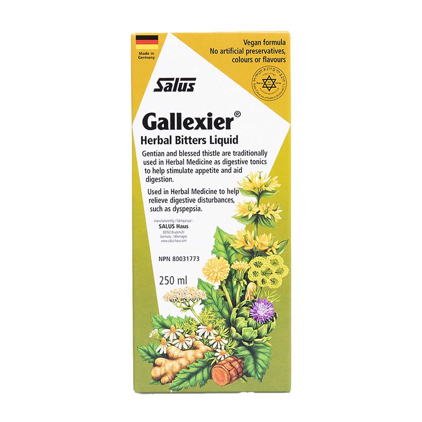 Salus | Gallexier Herbal Bitters Liquid 250ml