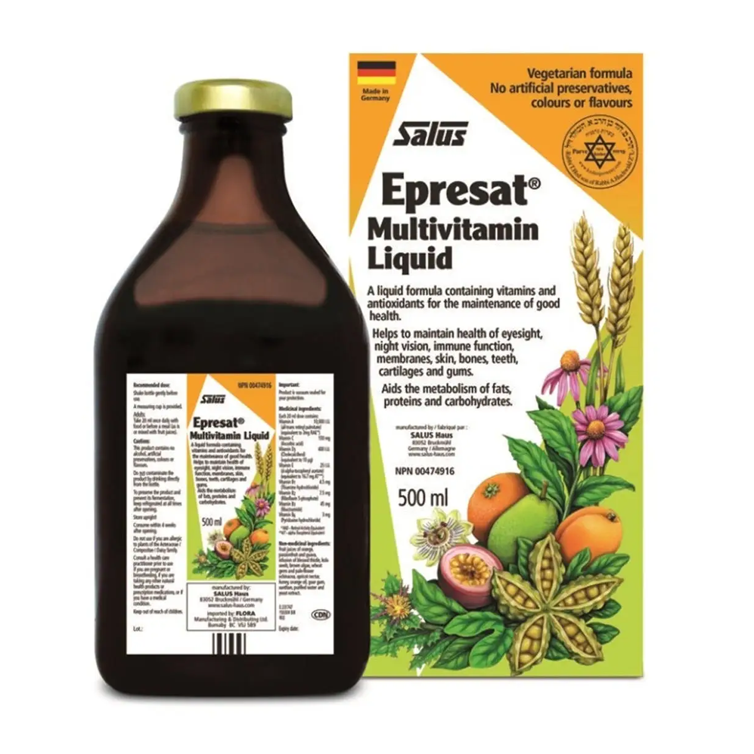 Salus | Epresat Multivitamin Liquid 500ml