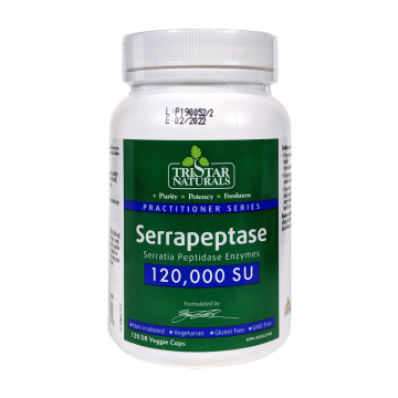 Tristar Naturals | Serrapeptase 120,000 SU Vegetarian Capsules