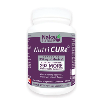 Naka Platinum | Nutri Cure V2 With 350mg of Meriva Vegetarian Capsules