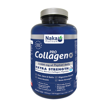Naka Platinum | Pro Collagen Extra Strength Marine Source Vegetarian Capsules