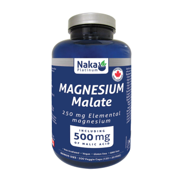 Naka Platinum | Magnesium Malate Vegetarian Capsules