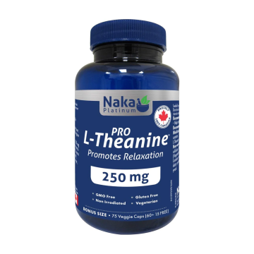 Naka Platinum | L-Theanine 250mg Vegetarian Capsules