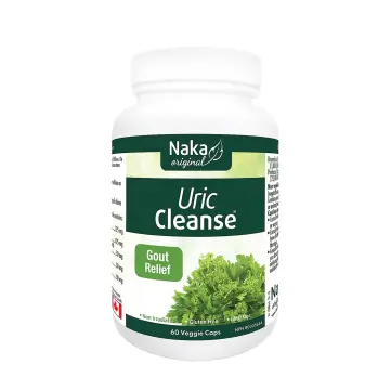 Naka Platinum | Uric Cleanse Gout Relief Vegetarian Capsules