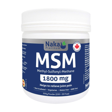 Naka Platinum | MSM 1800mg Powder