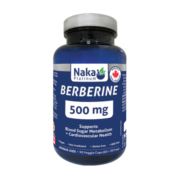Naka Platinum | Berberine Veggie Capsules