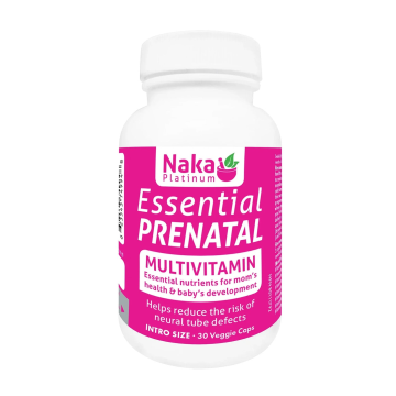 Naka Platinum | Essential Prenatal Multivitamin Veggie Capsules