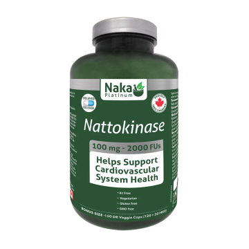 Naka Platinum | Nattokinase 100mg Vegetarian Capsules