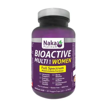 Naka Platinum | Bioactive Multi For Women Veggie Capsules