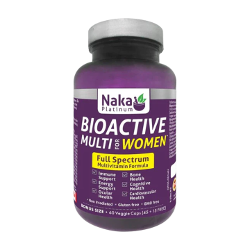 Naka Platinum | Bioactive Multi For Women Veggie Caps