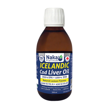Naka Platinum | Icelandic Cod Liver Oil