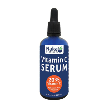 Naka Platinum | Vitamin C Serum With Hyaluronic Acid & Vitamin E