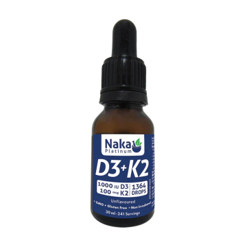 Naka Platinum | D3 & K2 Liquid In MCT Oil