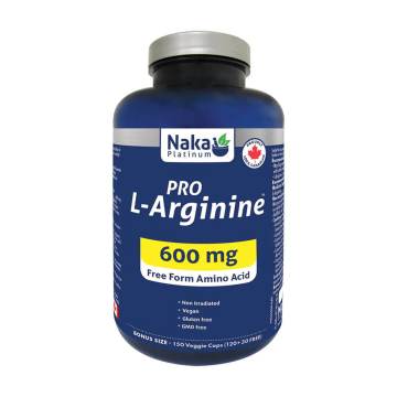 Naka Platinum | L-Arginine 600mg Veggie Capsules