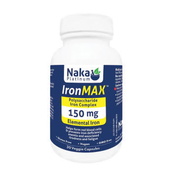 Naka Platinum | Iron Max 150mg Iron Complex 30 Vegetarian Capsules