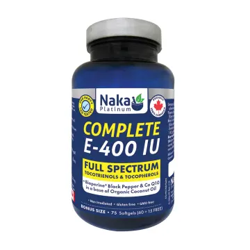 Naka Platinum | Complete E-400IU Softgels