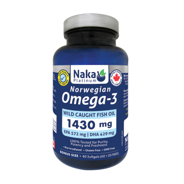 Naka Platinum | Norwegian Omega-3 Softgels