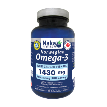 Naka Platinum | Norwegian Omega-3 Softgels