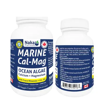 Naka Platinum | Marine Ocean Algae Cal-Mag Vegetarian Capsules