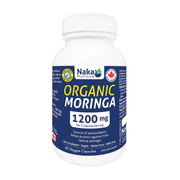 Naka Platinum | Organic Moringa Veggie Capsules