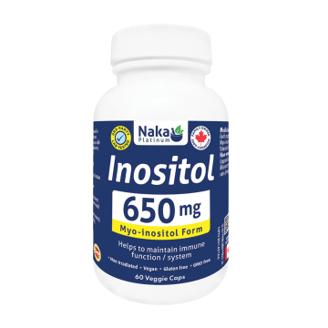 Naka Platinum | Myo-Inositol 650mg Veggie Capsules