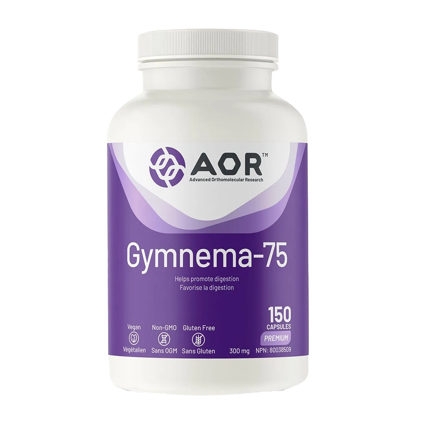 AOR | Gymnema-75 Veggie Caps 150's