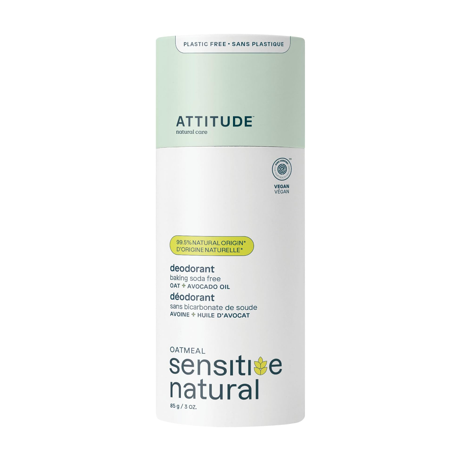 Attitude | Unscented Deodorant 85g