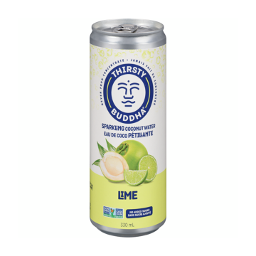 Thirsty Buddha | Lime Sparkling Coconut Water