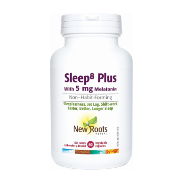New Roots | Sleep 8 Plus Vegetarian Capsules 60's