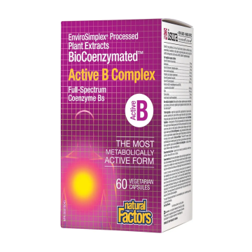 Natural Factors | BioCoenzymated Active B Complex Veggie Capsules